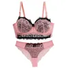 BRAS SETS DAINAFANG SEXY Women's BH Set Push Up BH 3475 3680 3885 4090 4295 ABCD Cup Plus Size Lace Women's BH 230520