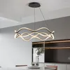 Pendelleuchten Moderne LED-Licht-Kunst-Dekor für Esstisch Restaurant Wohnzimmer Deckenleuchte Home Fixture Innenbeleuchtung