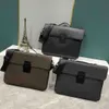 Borse da lavoro da uomo Borsa a tracolla a tracolla con lucchetto Designer di marca di lusso Borse a tracolla in vera pelle Tasche multiple Borse presbiti Portafogli Borsa M20835