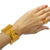 Браслет Дубай с галстуком-бабочкой, браслет с эфиопским цветком, ювелирные изделия, свадебный подарок, африканская невеста, браслет из 24-каратного золота для женщин