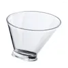 Dinarty Sets Acryl Dessert Bowls Ice Bucket Holder Beer Clear Pho Bowl Candy Dish Round Flower Vase