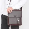 Briefcases Luxury Men Briefcase Leather Shoulder Bag Crossbody Designer Business Messenger Bags Male Brand Men's Small Handbags 230520