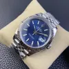 AAA Men's Watch DayDate sliver Night Vision datejust president watch Sapphire Glass 41mm 904L Acero inoxidable Bisel Automático Mecánico Reloj AAA