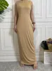 Ethnic Clothing Sexy Arab Women Muslim Abayat Women's Headband Dress Middle East Dubai Casual Kaftan Islamic Clothing Women's Underwear Vestido 230520