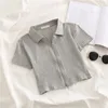 Polos Children Summer Tee Girl полосатая футболка с высокой талией