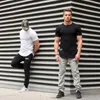 Men's T Shirts Muscle Brother Sport Short Sleeve Cotton Running Training Round Neck Shirt Fitness Clothes