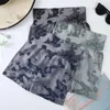 Vestuário de motocicleta Esportes Short feminino sem costura Camo Yoga Bottoms cintura alta à prova de agachamento treino fitness Leggings de controle de barriga GYM