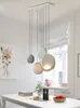 Pendelleuchten Italien Design Cosmos Lights Moderne minimalistische Mond-Hängelampe Kunstdekor Küche Wohn-/Esszimmer Schlafzimmer Arbeitszimmer Café