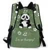 Zaino WHEREISART Bambini Donne Lovely Panda Flower Prins Per Teen Girls Borse da viaggio Mochilas Zaino Dropship 2023