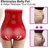 Midja mage shaper unik fiber restaureringskontroll form slurming tränare bodysuit underkläder för kvinnor bodysaper trosor 230520