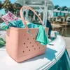 حقيبة BOGG جديدة فاخرة رسول PVC PVC Plastic Pritil Beach Beach Bass Womens Womens Designer Bare Bags Handbags Bagch Stock Storage Laggage Bag