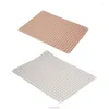 Outils pyramide tapis de cuisson plateau Silicone feuille de cuisson réduction de graisse antiadhésif micro-ondes coussin isolant livraison directe