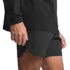 Heren shorts trainingskleding mannelijke casual broek vaste kleur trend jeugd zomer heren hoeders fitness hardloop shorts 10 traagschuim aa230520