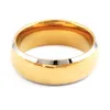 Кольца Бесплатная доставка YGK JEWELRY Supernova распродажа 8 мм свадебные его/ее золотой купол с серебряными краями новые вольфрамовые обручальные кольца Подарочное кольцо