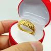 Cluster ringen langdurige sterrenopeningsring voor mannen en vrouwen imitatie pure kopie echt 18k geel goud 999 24k euro sieraden