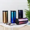 Water Bottles Stainless Steel Vacuum Portable Mini Gradient Coffee Cup Wholesale Gift Custom