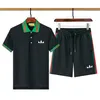 Ruos de marca mais vendidos Roupas de luxo Roupas de luxo Camiseta curta shorts de camiseta primavera Summer Summer casual moda masculina