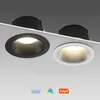 Downlights Tuya LED Spot Light 220v Lampadina intelligente Lampada da incasso a soffitto Lanterna Faretto Soffitti tesi Luci per soffitto della stanza