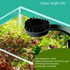 Tafellampen LED Aquarium Lichtverlichtingsplanten Grow 5W USB-laadclip Aquatic Plant Waterdichte clip-on lamp voor vissentank