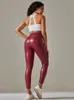 Women's Leggings Women's PU Leather Pants Multi color High Waist Leather Pants Plus Size Elastic Ultra Thin Sexy Leather Pants Trousers 230520