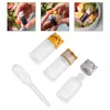 Dinnerware Sets Kitchen Sauce Bottle Mini Plastic Containers Dispenser Salad Bottles Bento Kids Lunch Box Condiment Storage Vinegar Squeeze