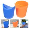 Dinware sets 2 pc's popcorn doos Friesboxen Cookie Container houders Silicone Containers Theatre Cup leeg