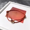 Bangle Luxury S925 Sterling Silver 3 Color Lucky Friendship String Bracelet High Fashion Jewelry For Women Gift Designer Bijoux