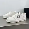 Fashion Dress Shoes Men DOWNTOWN Clear Onyx Resin Running Sneakers Italy Luxurious Low Top Grey Weave Leather Design Breathable Casuals Fitness Trainers Box EU 38-45