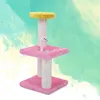 Lits pour chat Kitty Tree Scratcher Furniture Play Post House Lit pour animal domestique Hamac Chaton (couleur aléatoire)