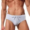 Underpants Men's Shorts Men S Swim Trunk Mens Double Briefs Mesh Buttock Lifting Thong Breathable Lace Up Lobster Trunks