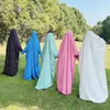 Roupas étnicas Ramadã Mullim feminino ABAYA FLORAL IMPORTA ORAÇÃO DRESA DE CAPELADO VESTIDO ISLAMENTO DO ISLAM