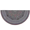 Carpets Rug Mat Door Bohemian Mats Floor Mandala Carpet Entrance Rugs Round Bathroom Half Area Doormat Circle Semi Welcome Bath Front