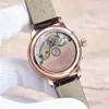 Relógios femininos Relógios casuais designer de alta qualidade mecânico automático relógio de luxo Diamond inlay 36mm ouro rosa