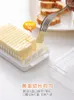 Storage Bottles Japan's Product Butter Cutting Box Refrigerator Cutter Resin Cheese Crisper With Lid Divider