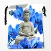 Bolsas de armazenamento Bolsas de casamento Buddha de Buda Casamento Bolsas de Presente de Natal Pacote 18x22cm Saco de tecido de cetim 12.2