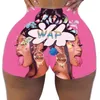 Shorts voor dames sexy dames shorts shorts dames zomer kleding snoep snacks wap grafische hoge taille fietsen laarzen groothandel items 230520