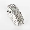 Bangle MYJIEBIN European And American Bracelet Classic Personalized Fashion Rhinestone Elastic Thread For Women 2023