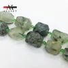 Perles Autre Haute Qualité Naturel Prehnite Cristal Fait À La Main Irrégulier À Facettes Lâche Pour La Fabrication De Bijoux Collier À Faire Soi-Même Bracelet 15''13x18mmOth