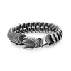 Bangle Mode Dominante Titanium Stalen Kraan Sieraden Mannen Retro Trendy Man Casting Rvs Draak Armband