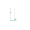 10pcs Laboratory High Temperature Borosilicate Glass Flat Mouth Round Bottom Test Tube 200mm 180mm 150mm LAB