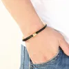 Braccialetti da uomo in acciaio inossidabile polsino cubano oro nero braccialetto gioielli in pelle moda bracciali polsini amici regali accessori all'ingrosso