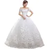 Kvinnors spårningsdräkter grossist 2023 bil Bone Flower Korean Court off-shoulder Wedding Dress Supply