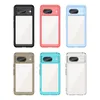 Crystal Clear Space Case Acryle Back Cover Tpu рамка Shockper Corne Coland для Google Pixel 7A 7 8 Pro Moto G53 2023 G13 G23 G73