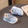 First Walkers Baby Shoes First Walkers Kids Breathable Sports Boys Shoes Air Mesh Non-Slip Sneakers Children Running Girls Shoes Size 16-26 230520