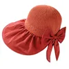 Brede rand hoeden dames outdoor uv bescherming zon hoed achter opening boog gorras para mujer chapeau casquette femme sombrero hombre l2