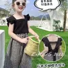 Kledingsets Girls Set Summer Mode Backless Vest Top T -shirt Plaidbroek 2 stks kinderen outfit pak kinderkleding 3 7y 230520