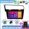 Для Volkswagen VW Golf 7 Mk7 GTI 2011-2021 Car Radio CarPlay HD Multimedia Android 12 Auto Qualcomm GPS Stereo 2din Video Player-2