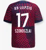 23 24 RBL ザビッツァー ショボシュライ サッカー ユニフォーム 2023 2024 アダムス ソルロス NKUNKU FORSBERG サッカー シャツ アンジェリーノ ポウルセン オルモ ジャージ メンズ 子供キット ライプツィゲ