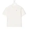 デザイナーキッズサマーウェアファッションレター印刷トップチルドレン半袖子供Tシャツ2色高品質のdhgate