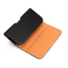 Phone Holster Case Shiny Leather Belt Clip 4.7-6.3 Inch Pouch Carrying Waist Bag For IPhone 14 13 Samsung Galaxy MOTO